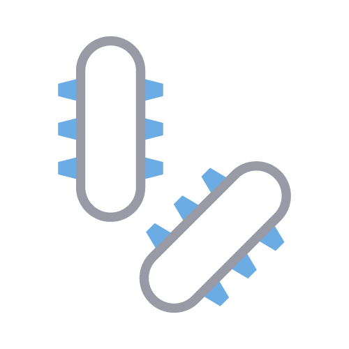 Air Purification Systems 3 Viruses and bacteria icon